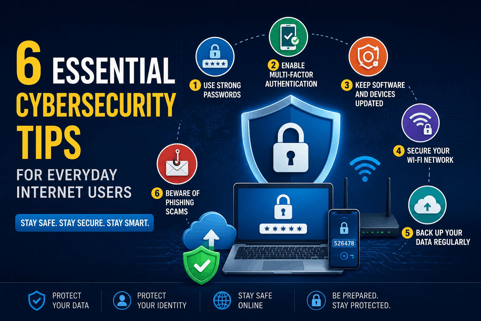 6 Essential Cybersecurity Tips for Everyday Internet Users