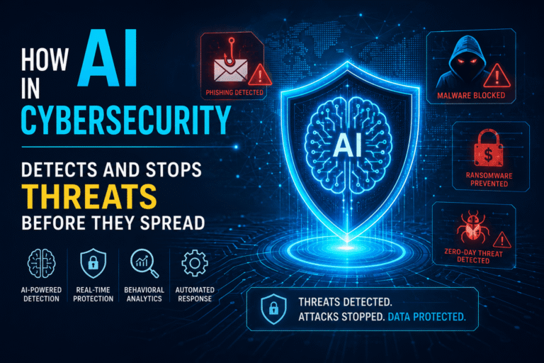 How AI in Cybersecurity Detects and Stops Threats Before They Spread