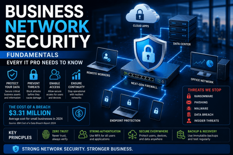 Business Network Security Fundamentals Every IT Pro Needs to Know