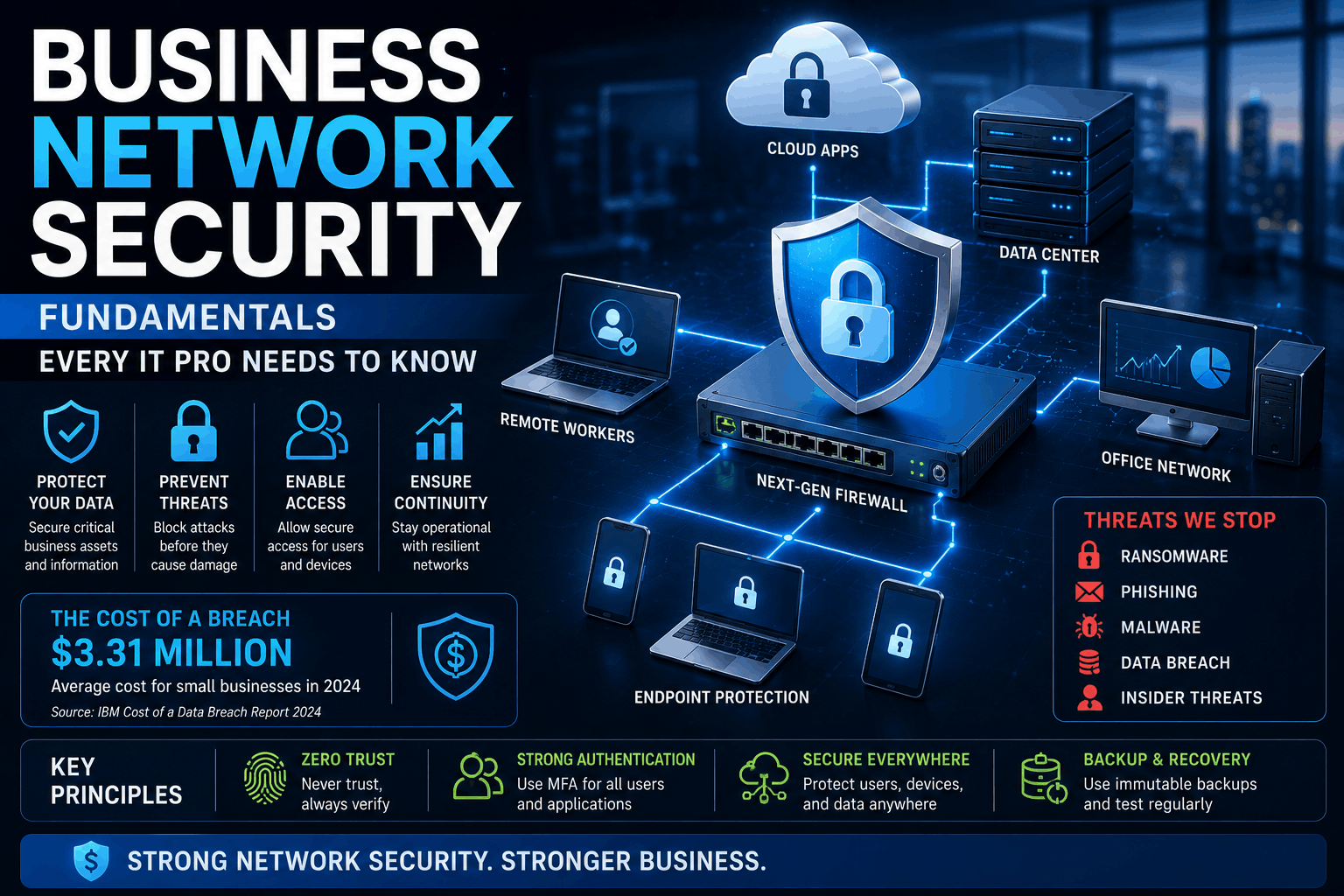 Business Network Security Fundamentals Every IT Pro Needs to Know