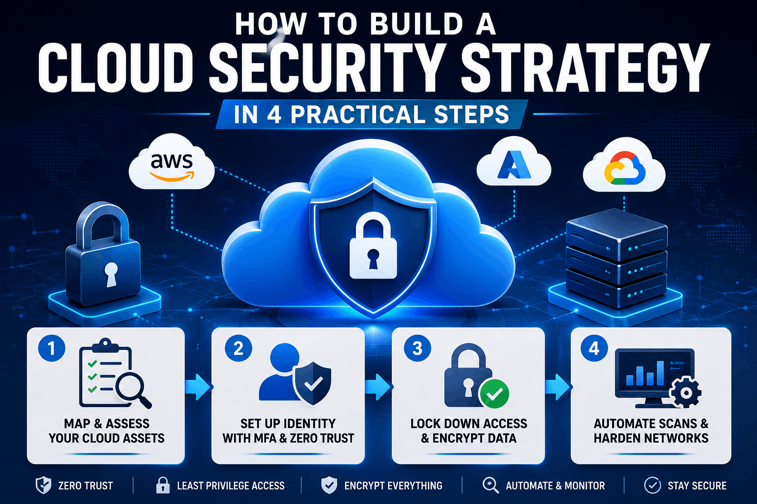 How to Build a Cloud Security Strategy in 4 Practical Steps