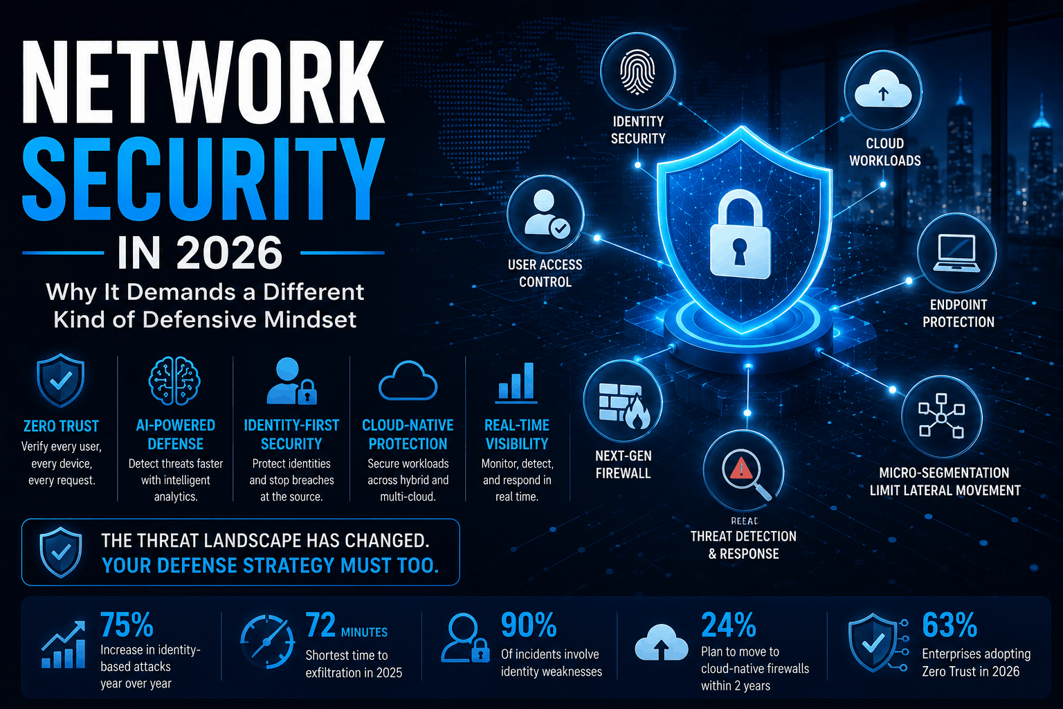 Why Network Security in 2026 Demands a Different Kind of Defensive Mindset