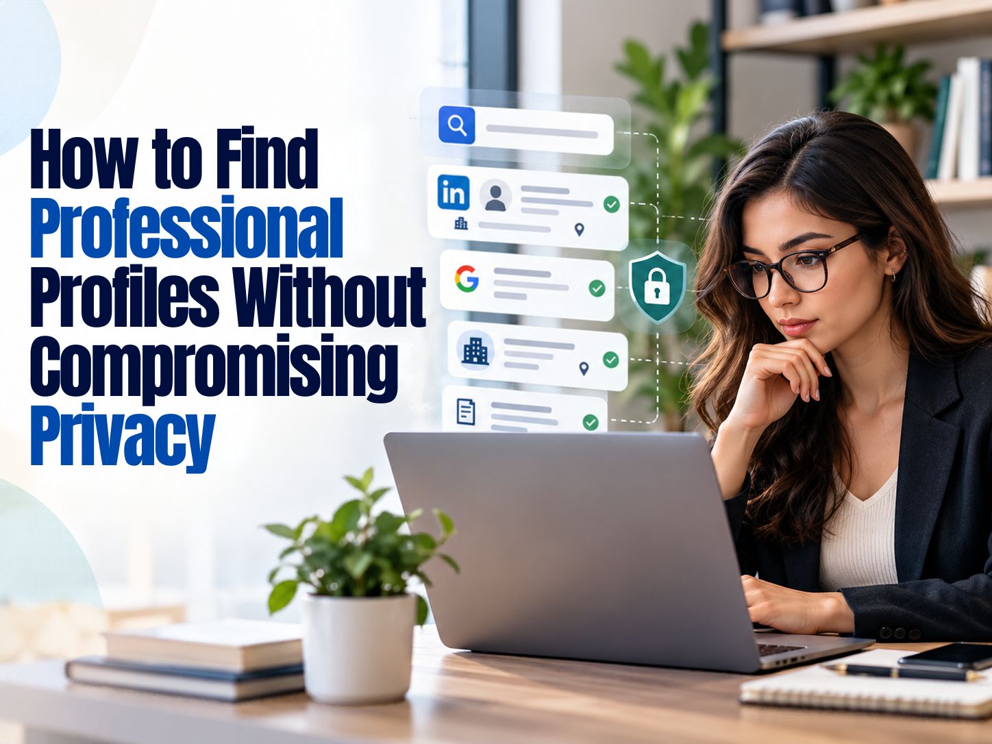 How to Find Professional Profiles Without Compromising Privacy