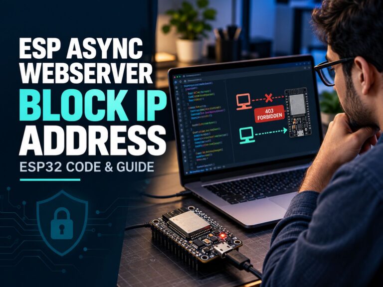 ESP Async WebServer Block IP Address: ESP32 Code & Guide