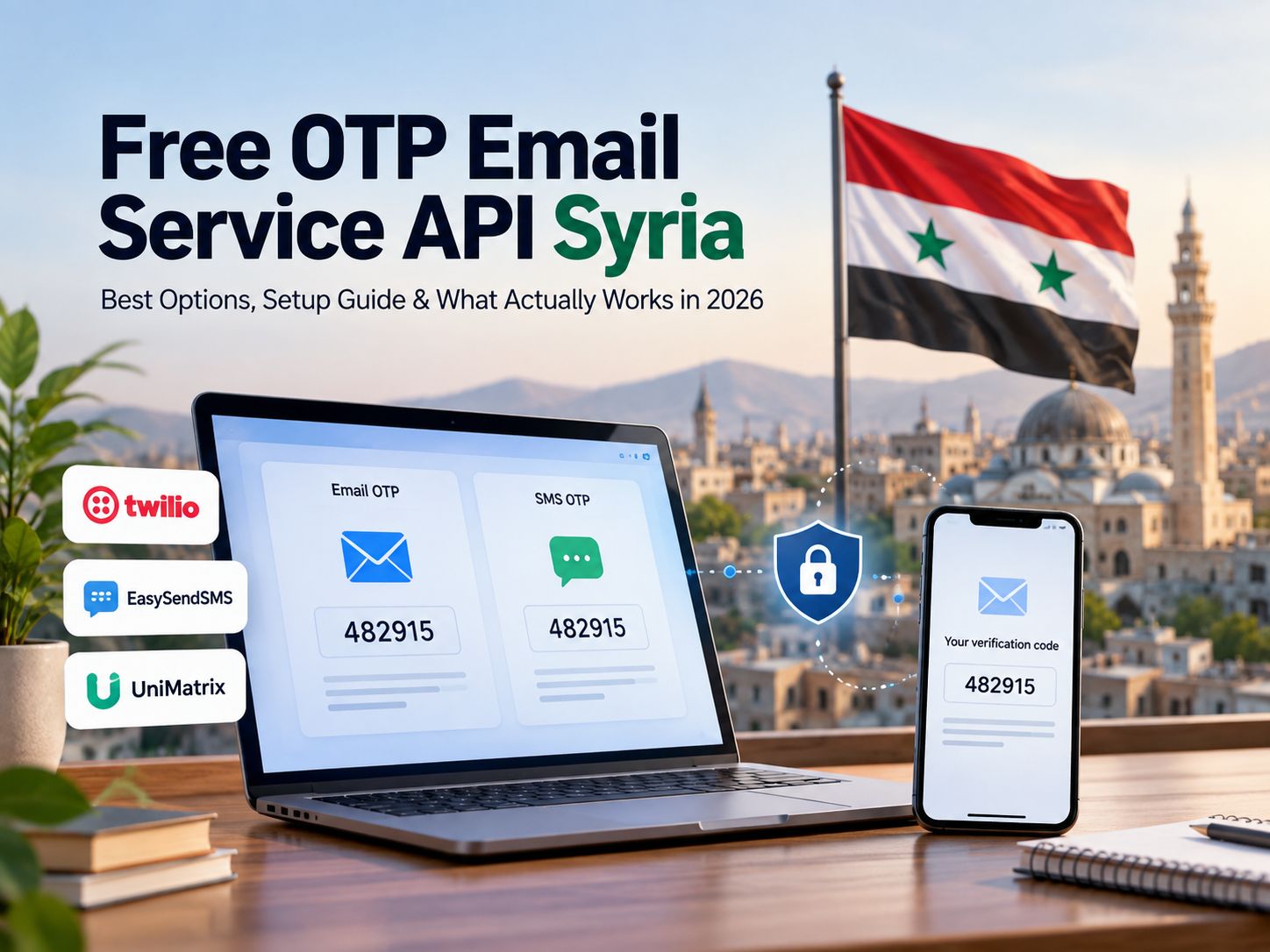 Free OTP Email Service API for Syria: What Actually Works in 2026