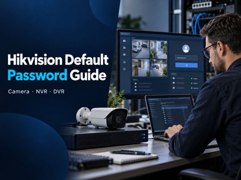 Password Default Hikvision: Camera, NVR & DVR Password Guide 2026